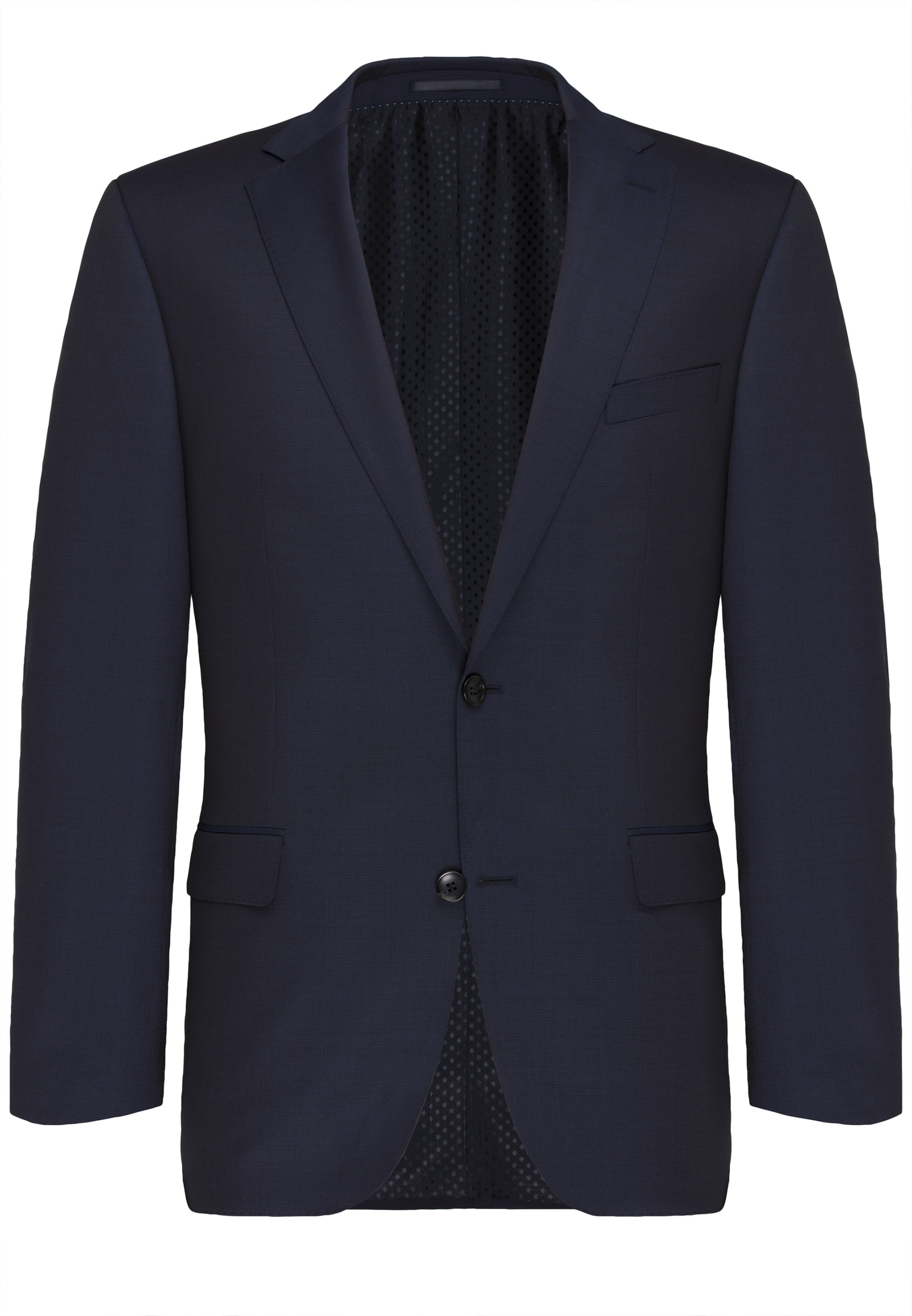 CARL GROSS Regular Fit Sakko 'Tobias' in Blau: Vorderseite