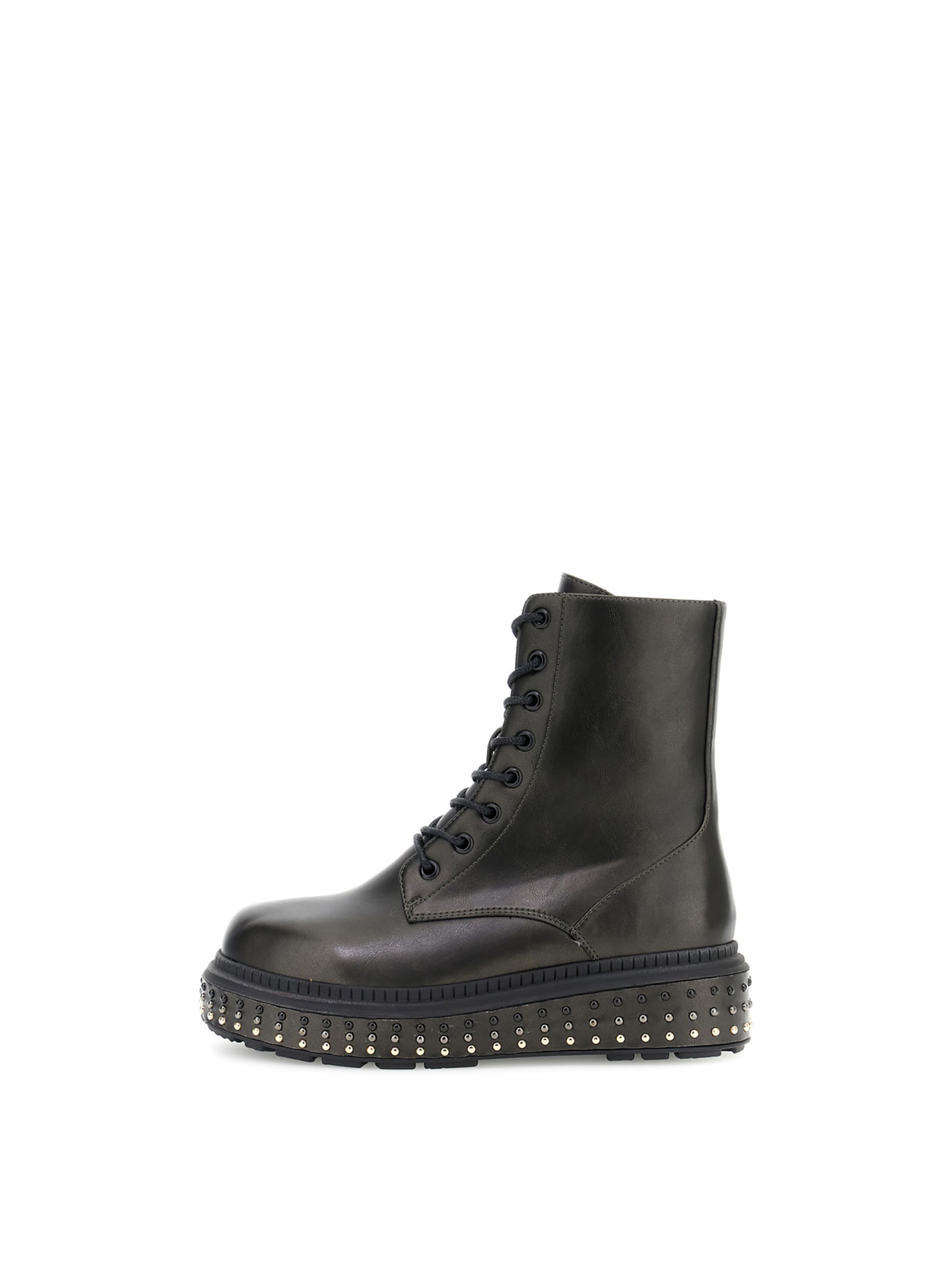 CAFè NOIR Veterlaarsjes in Grijs: voorkant