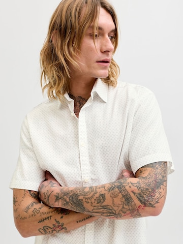 JACK & JONES - Ajuste regular Camisa en blanco