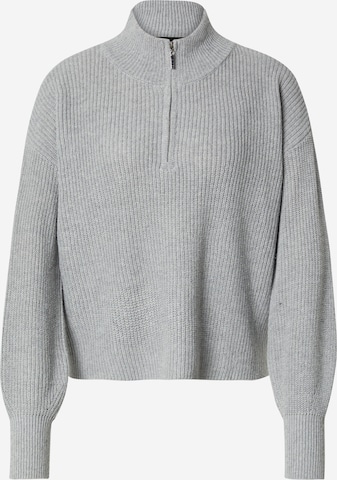 VERO MODA Pullover 'VMZIA' in Grau: Vorderseite