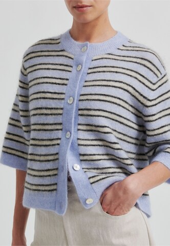 SECOND FEMALE Strickjacke 'Stellar' in Blau