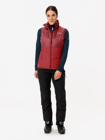 VAUDE Sportbodywarmer 'Monviso' in Rood