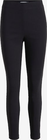 VILA Skinny Leggings 'Laura Lou' in Black: front