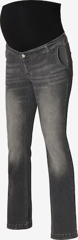 Esprit Maternity Slimfit Jeans in Zwart: voorkant