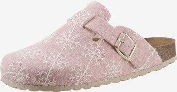 CITY WALK Slippers in Pink: front