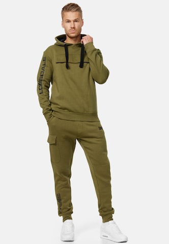 Sweat-shirt 'Rushen' LONSDALE en vert