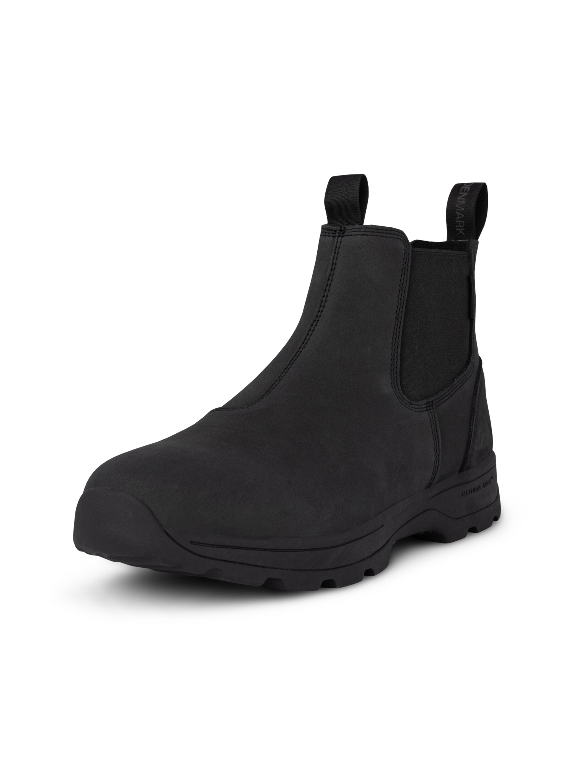 WODEN Chelsea boots in Zwart: voorkant