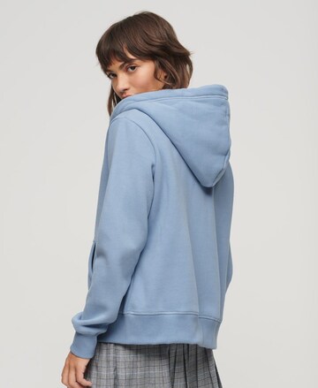 Superdry Sweatjacke in Blau