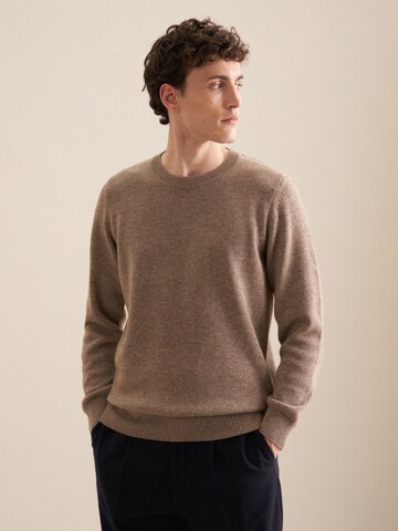 SEIDENSTICKER Pullover in Braun: Vorderseite
