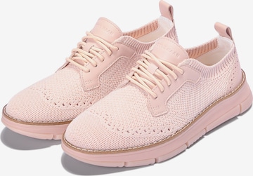 Chaussure à lacets 'ZEROGRAND' Cole Haan en rose : devant