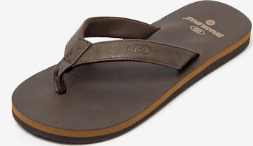 Brasileras - Zapatos para playa y agua en marrón: frente