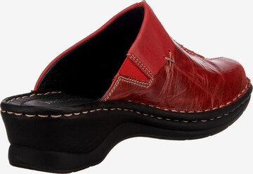 JOSEF SEIBEL Clogs 'Catalonia' in Red