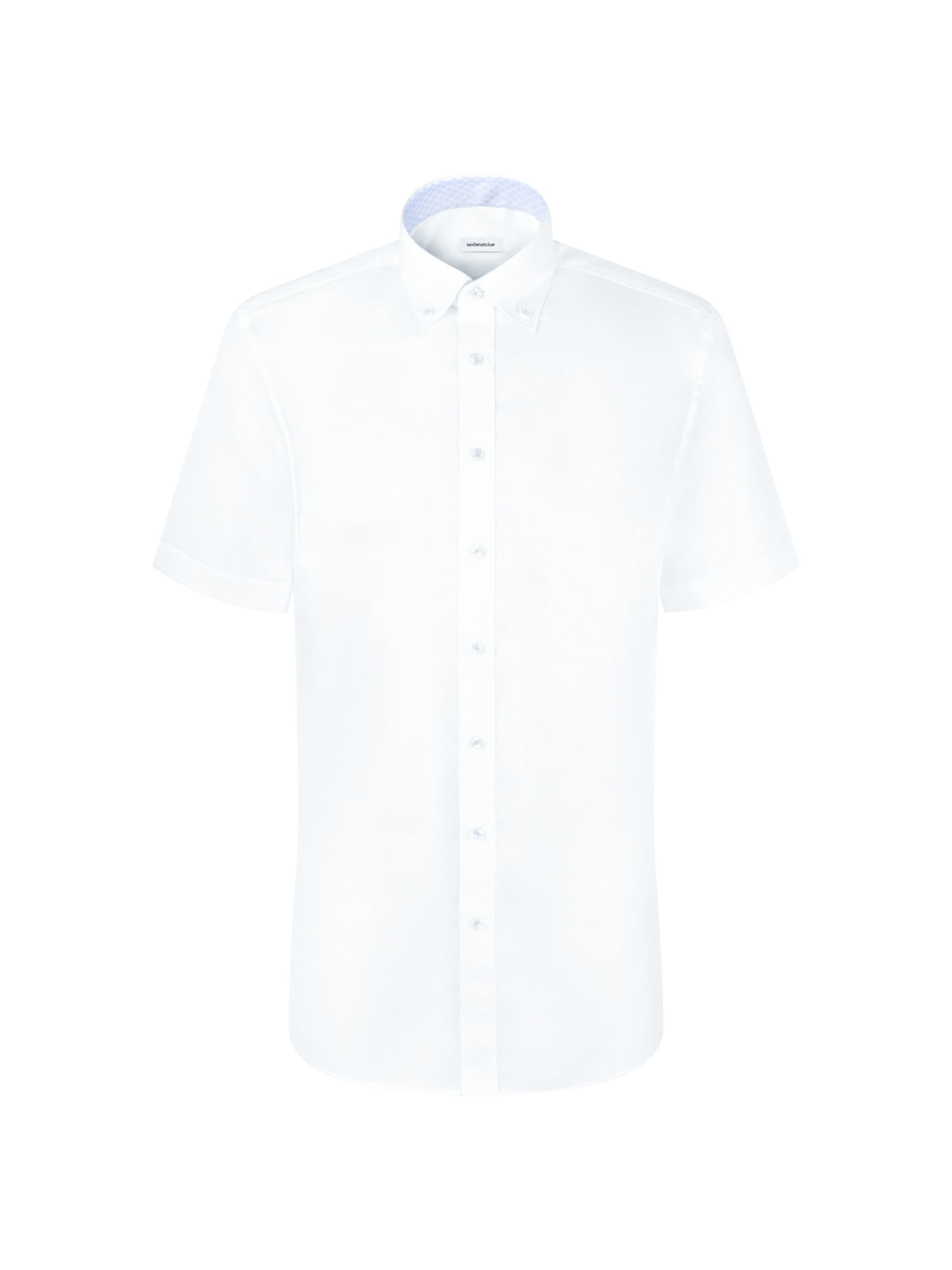 SEIDENSTICKER Slim Fit Businesshemd 'Smart Essentials' in Weiß: Vorderseite
