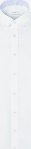 SEIDENSTICKER Slim Fit Businesshemd 'Smart Essentials' in Weiß: Vorderseite
