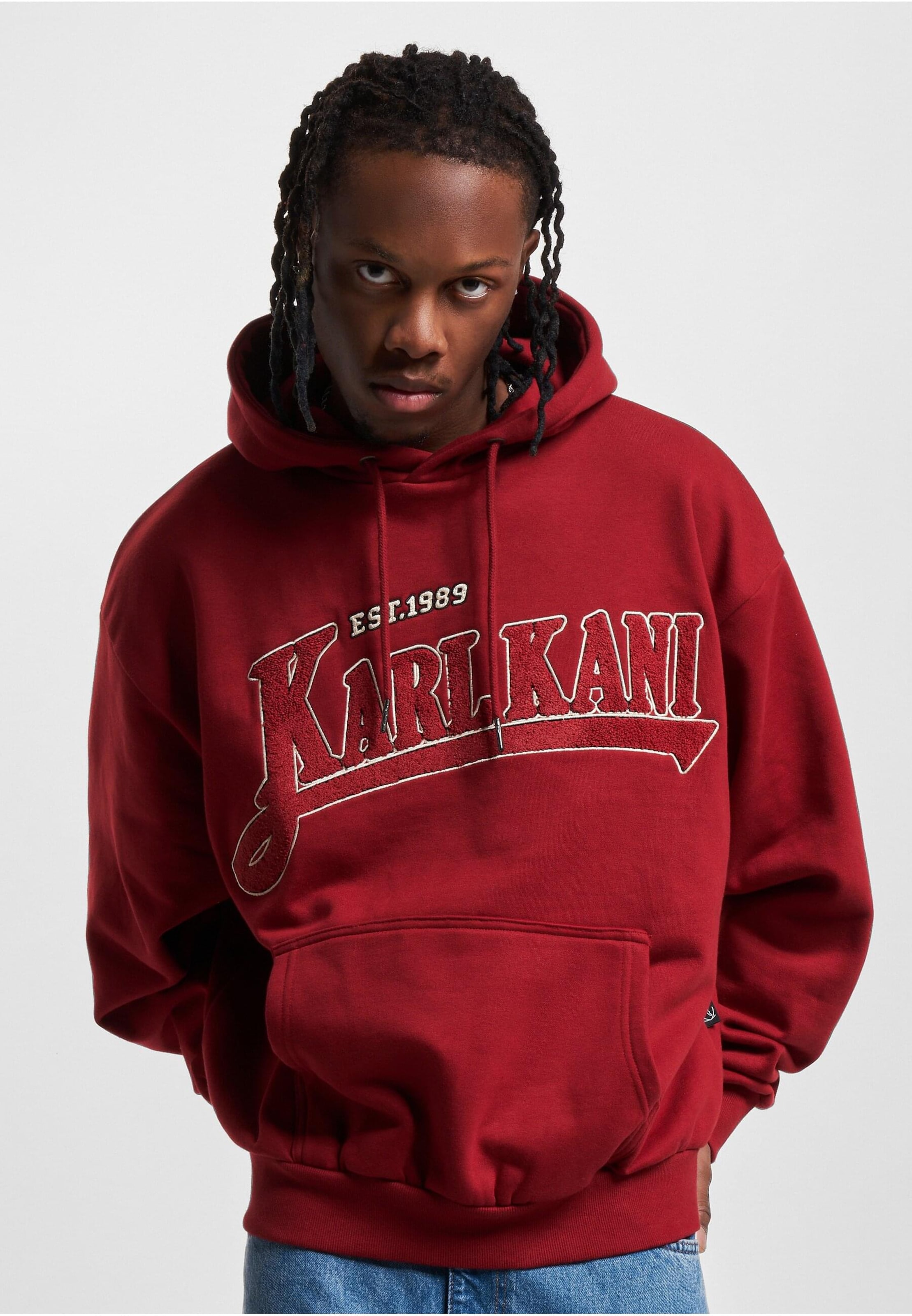 Karl Kani Sudadera en Rojo Oscuro ABOUT YOU