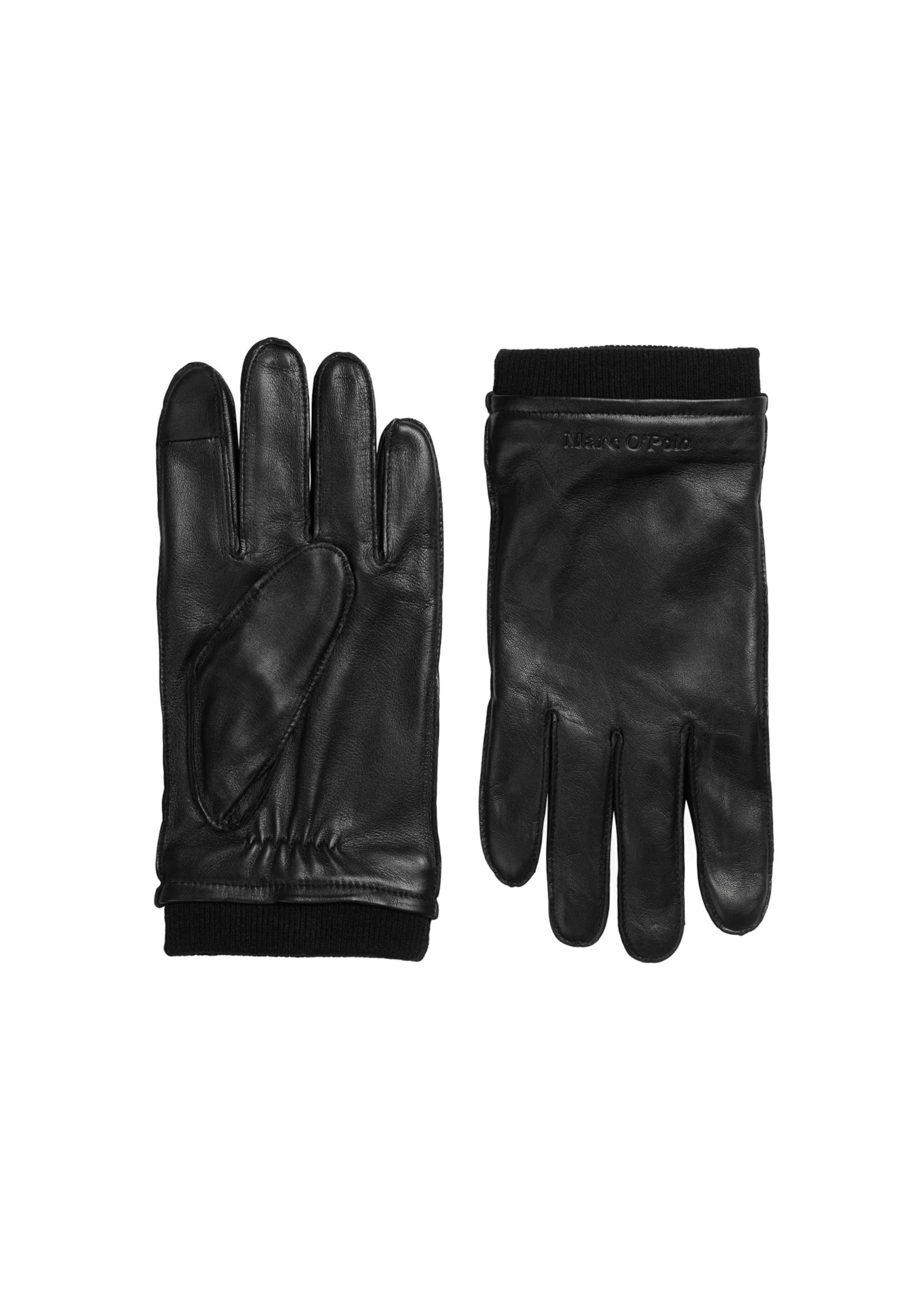 Marc O'Polo Handschuhe in Schwarz: Vorderseite