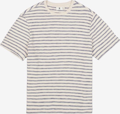 GARCIA T-Shirt en écru / marine, Vue avec produit