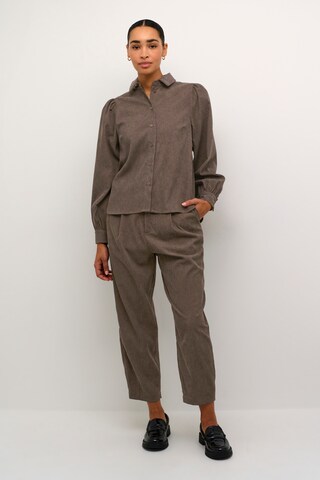 Camicia da donna 'KA Hermine' di Kaffe in marrone