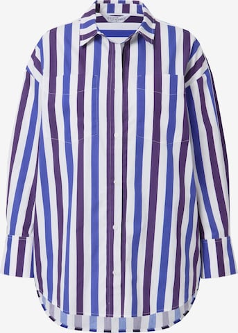 Studio Untold Blouse in Blue: front