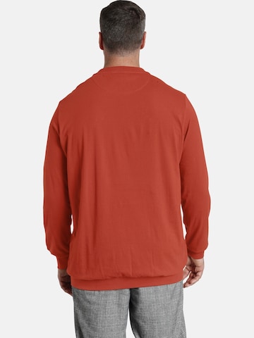 Charles Colby Sweatshirt ' Earl Keith ' in Orange
