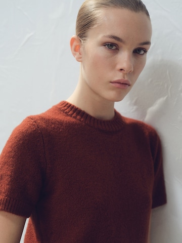 MANGO Trui 'Acrilla' in Bruin