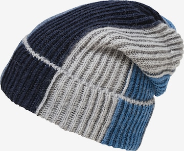 UNITED COLORS OF BENETTON Beanie 'Funzione' in Blue: front