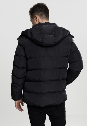 Urban Classics Zimní bunda – černá