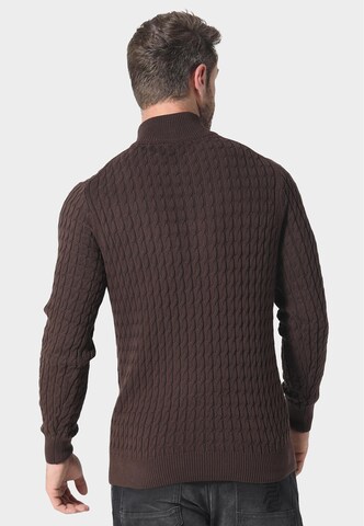 883Police Sweter w kolorze brązowy
