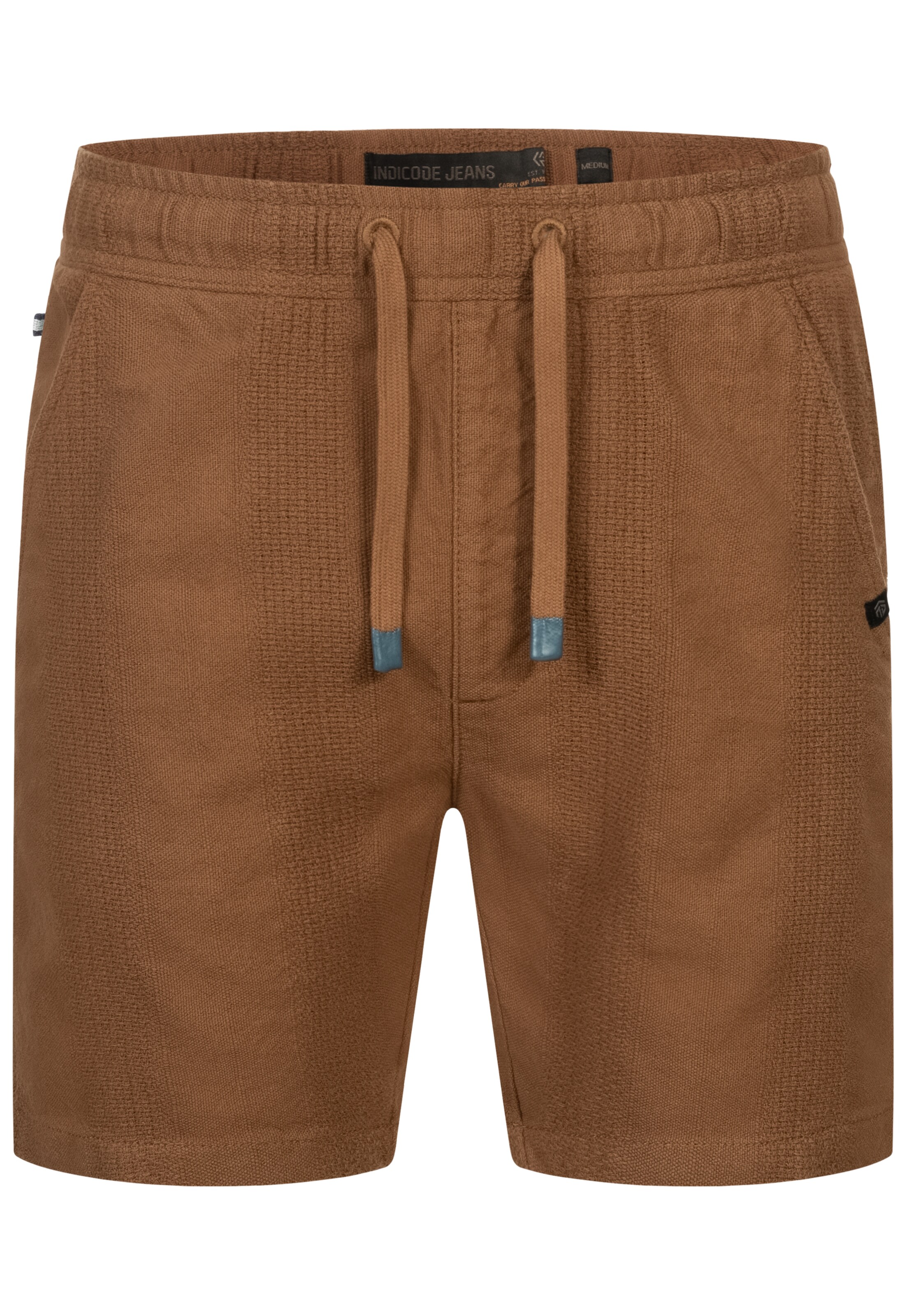 INDICODE JEANS Pants 'INPop' in Brown: front