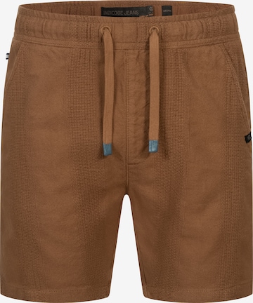 INDICODE JEANS Pants 'INPop' in Brown: front