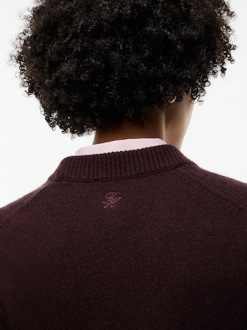 Robes en maille TOMMY HILFIGER en marron