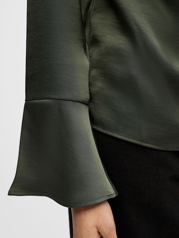 OBJECT Bluse i grøn