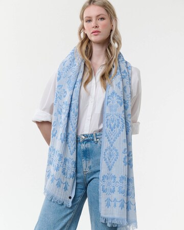 FRAAS Scarf in Blue: front