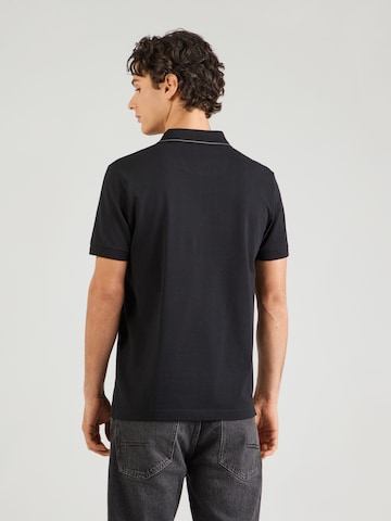 Tricou 'Paule 4' de la BOSS Green pe negru: spate