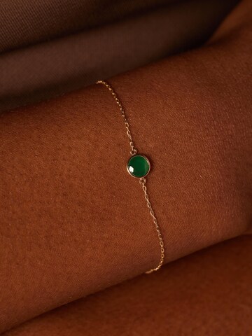Bracelet 'Geburtsstein' Lucardi en or : devant