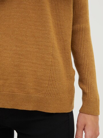 Pull-over 'FRCEMELANGE' Fransa en marron