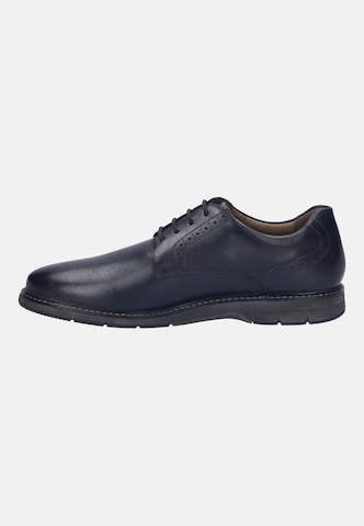 JOSEF SEIBEL Lace-up shoe 'Stuart 09' in Blue: front