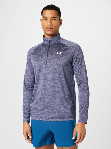 UNDER ARMOUR Λειτουργικό μπλουζάκι σε γκρι: μπροστά
