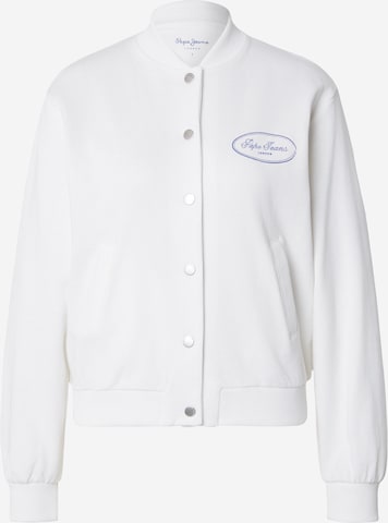 balta Pepe Jeans Džemperis: priekis