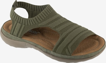 Sandales 'Rieker Sandals' Rieker en vert : devant