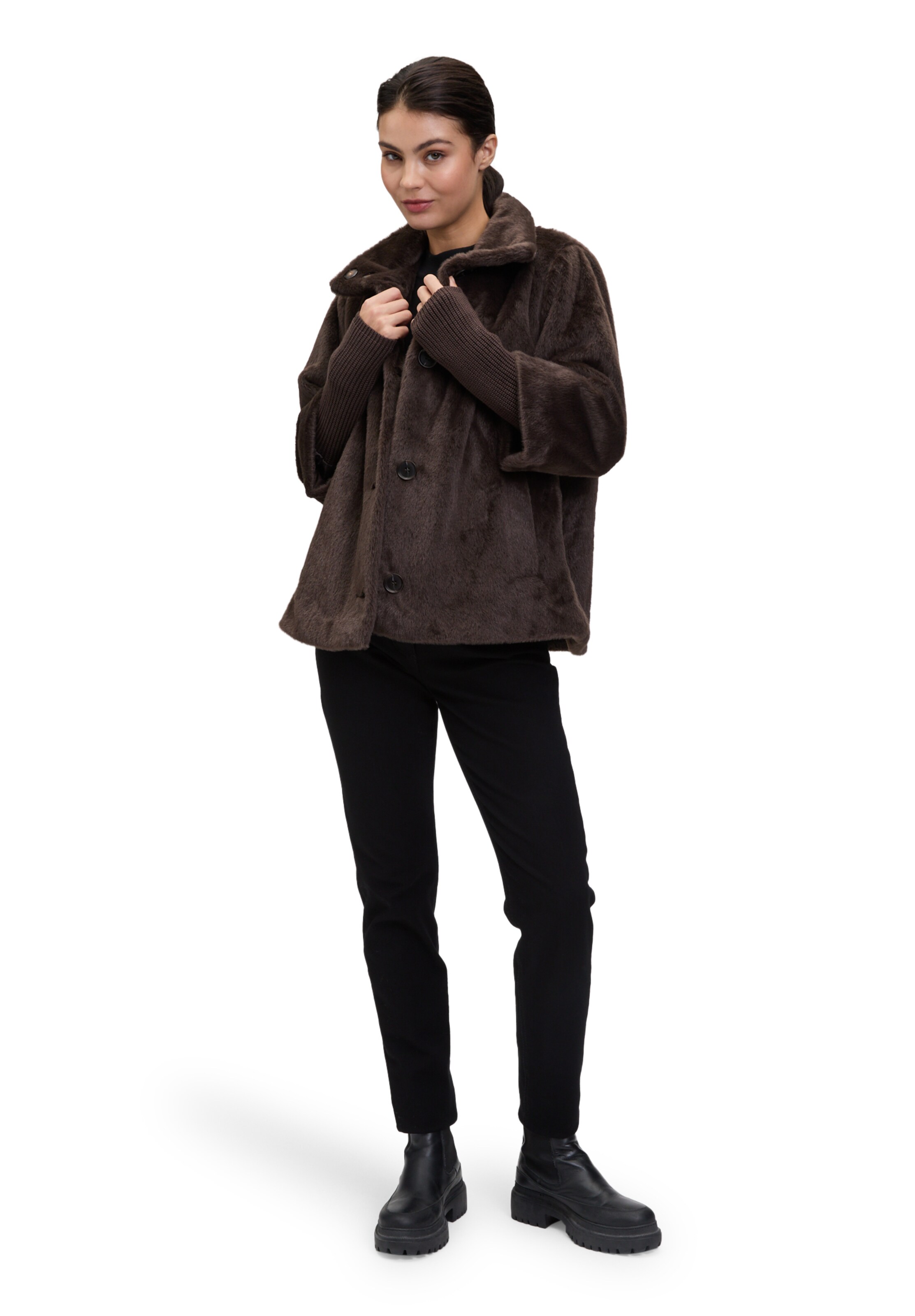 Betty Barclay Between-Season Jacket in Brown