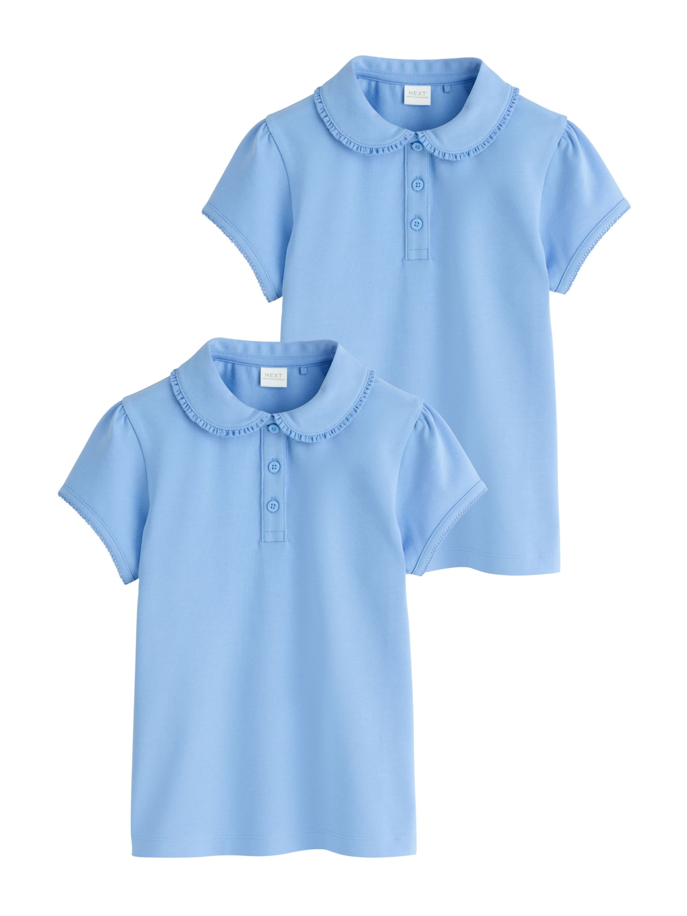 Next Shirt in Blau: Vorderseite