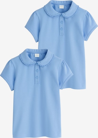 Next Shirt in Blau: Vorderseite