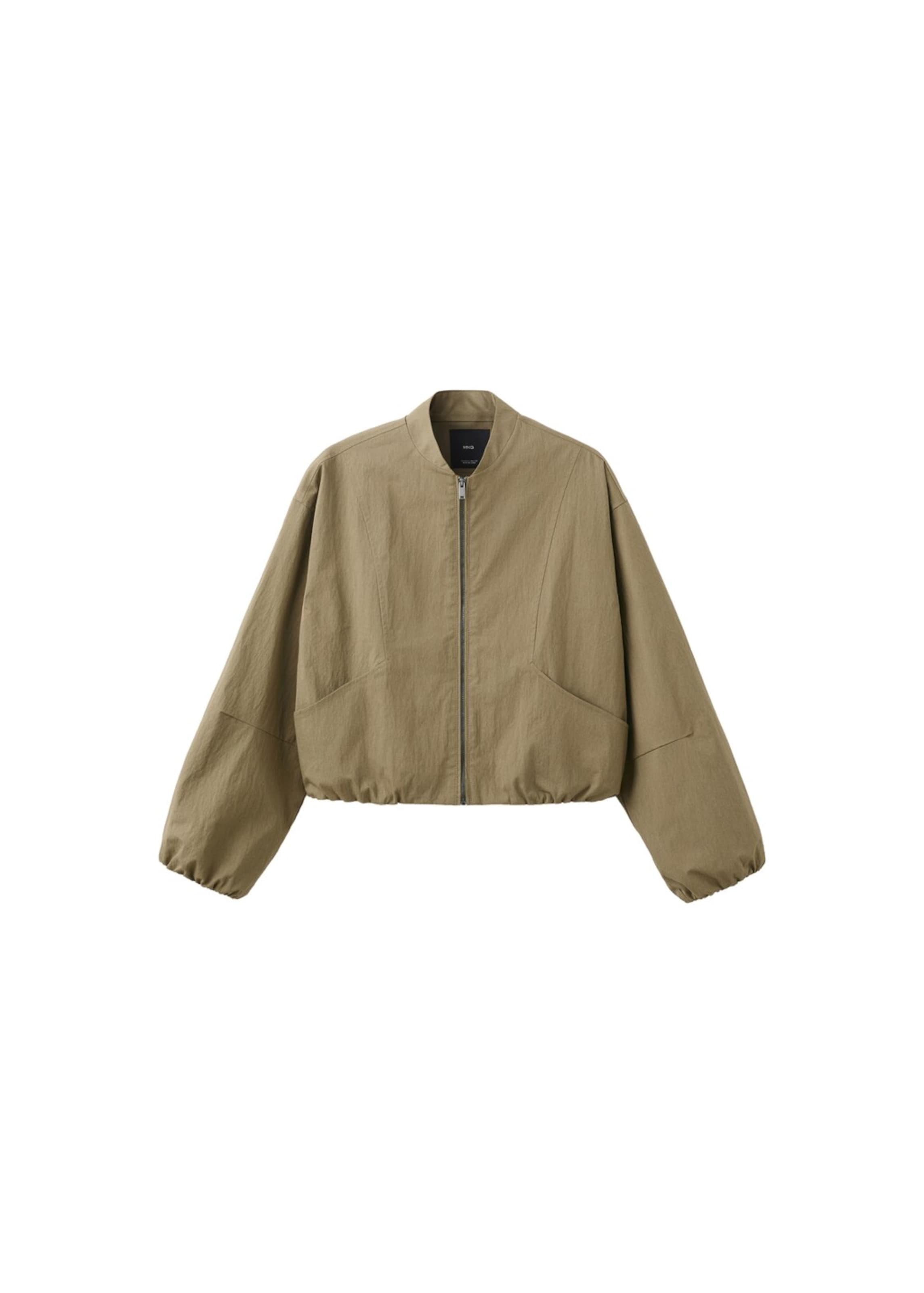 MANGO TEEN Jacke 'Aladdin' in Beige: Vorderseite