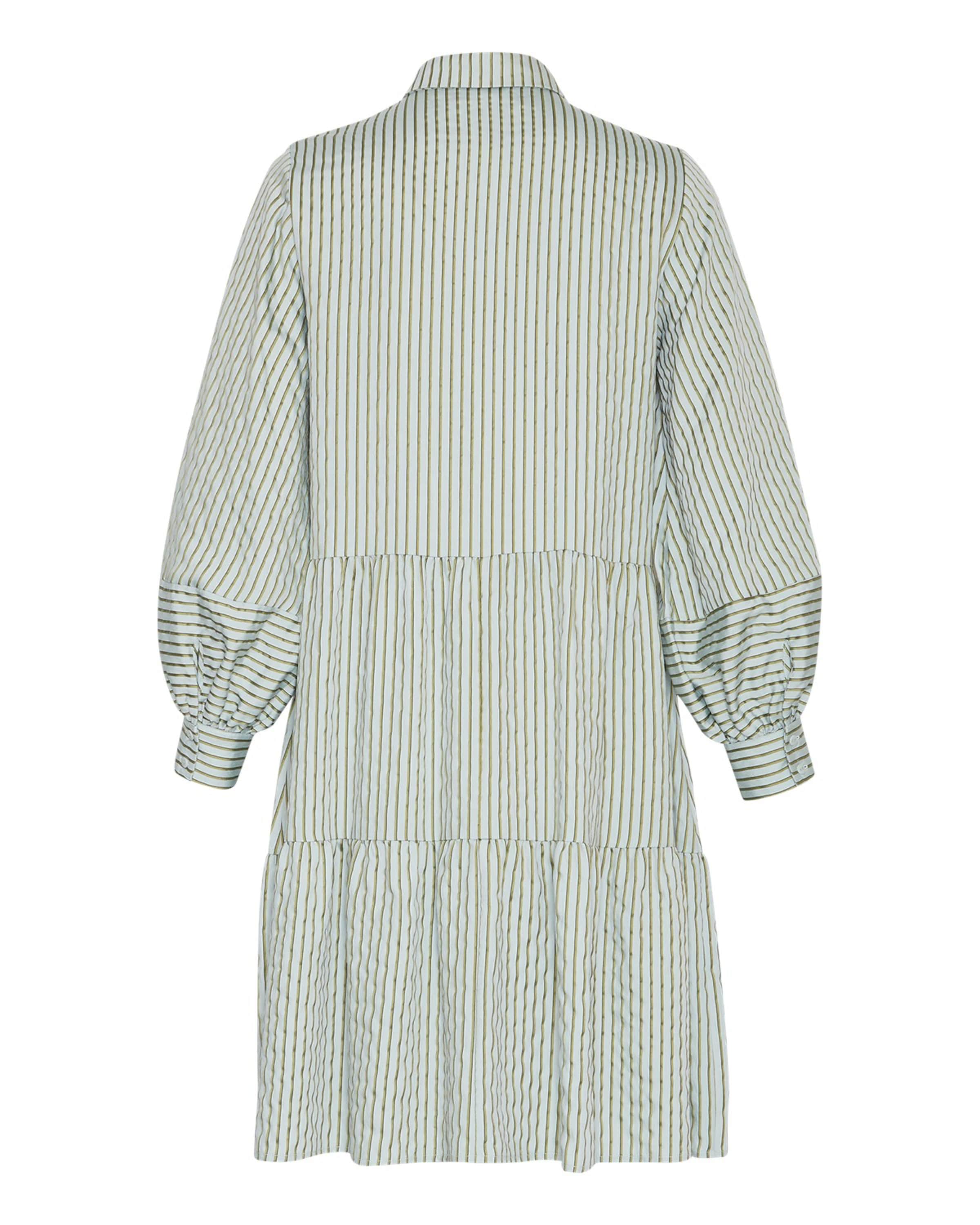 MSCH COPENHAGEN Košeľové šaty 'Selenia' - Zelená