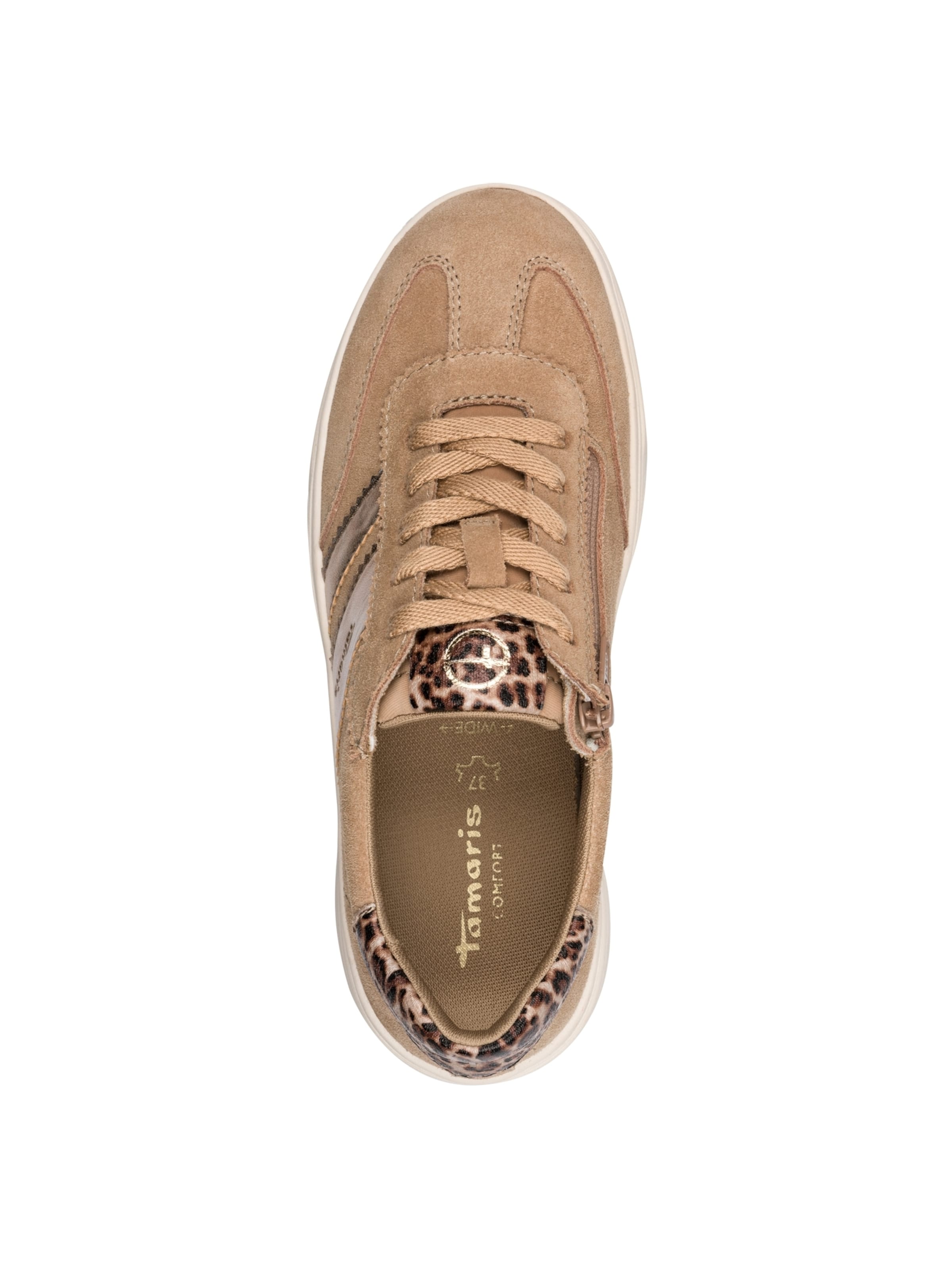 Tamaris Platform trainers in Brown