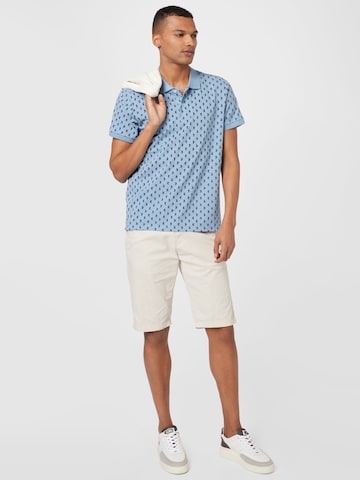 Casual Friday Shirt 'Tristan' in Blauw