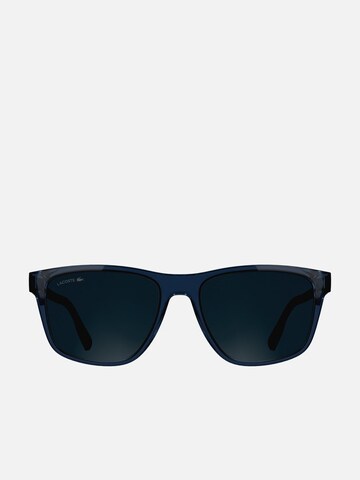 LACOSTE Zonnebril 'Lacoste L6078S Transparent blue 56/18/145 MAN Sunglasses' in Blauw
