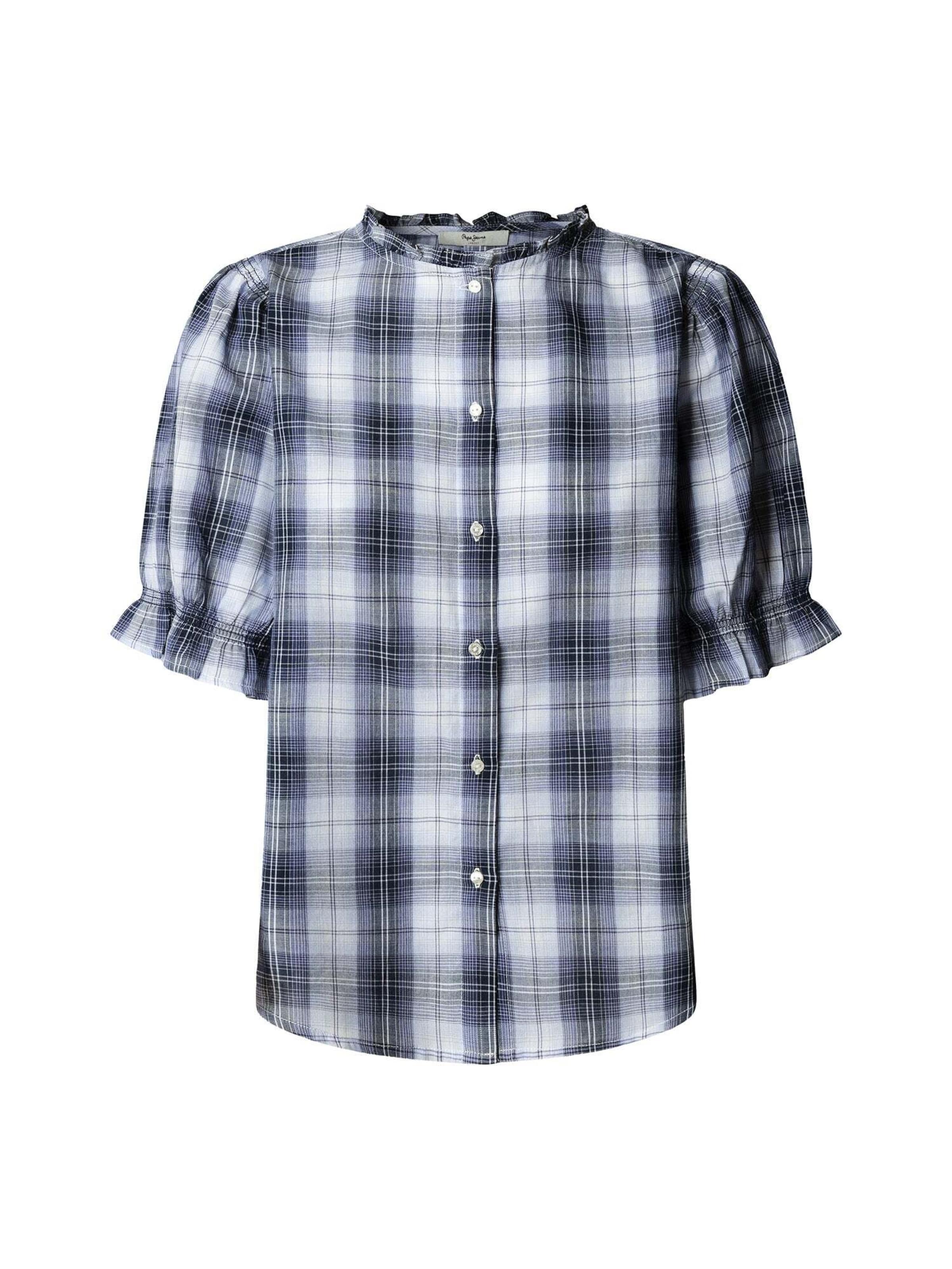 Pepe Jeans Blouse 'Biol' in Blauw: voorkant