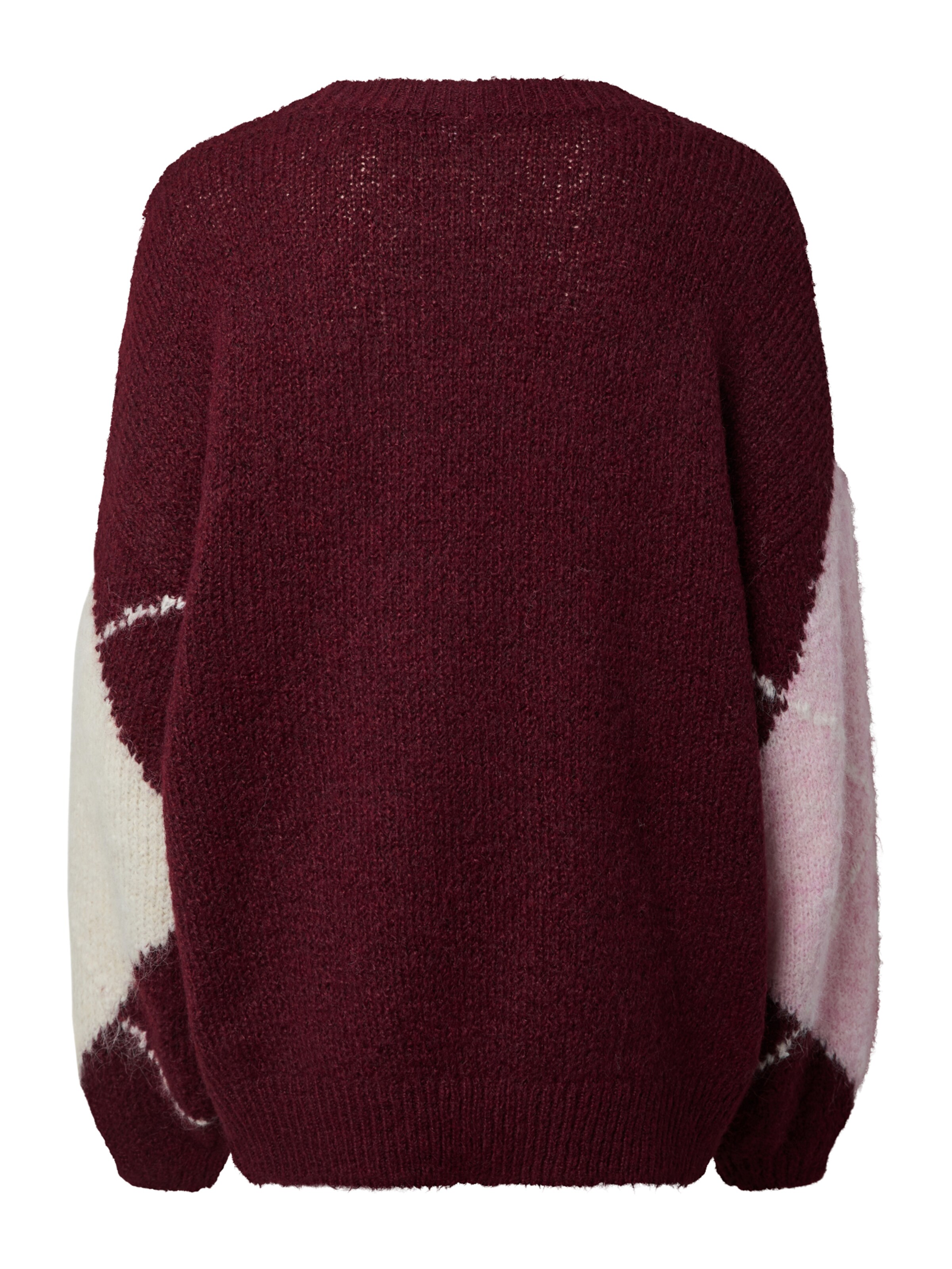 PIECES - Jersey talla grande 'PCRASMINE' en rojo